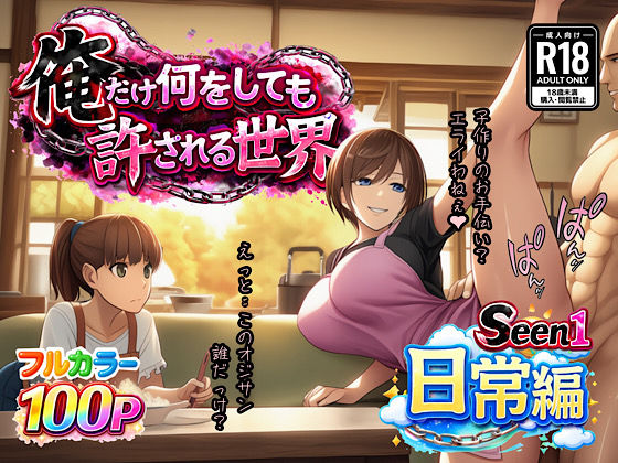 俺だけ何をしても許される世界seen1日常編【ぴんぴん丸❤人妻・主婦】レビュー