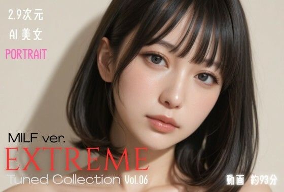 2.9次元AI美女 PORTRAIT EXTREME MILF ver. Tuned Collection VOL.06 AI SEX 動画集【KEI diffusion❤3DCG】レビュー5.00