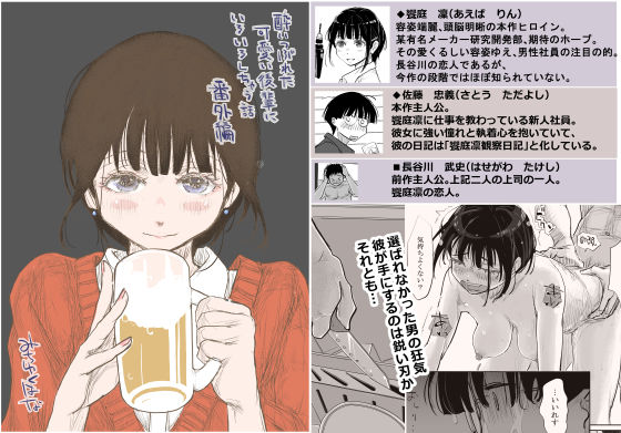 酔いつぶれた可愛い後輩にいろいろしちゃう話 番外編【みちゆくはな❤巨乳】レビュー4.56