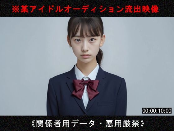 某アイドルオーディション流出映像【No.1008】【Blue Frames❤動画・アニメーション】レビュー4.60