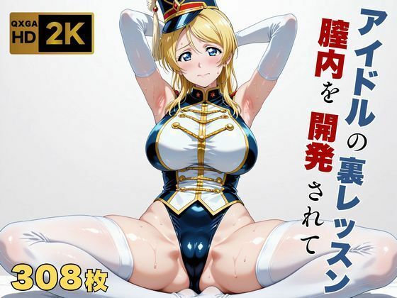 【ラブラ●ブ】【絢●絵里】金髪アイドル、マーチングバンド衣装のまま快感を教えられる【画像生成マン❤巨乳】レビュー