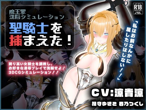 【CV:涼貴涼、篠守ゆきこ、春乃つくし】聖騎士を捕まえた！【魔王軍洗脳シミュレーション】【こうねつひ❤3DCG】レビュー1.00