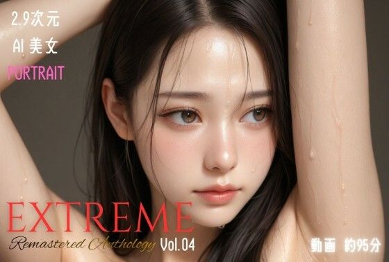 2.9次元AI美女 PORTRAIT EXTREME Remastered Anthology VOL.04 AI SEX 動画集【KEI diffusion❤3DCG】レビュー4.86