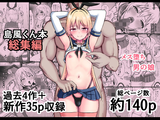 島風くん育成計画書 総集編【おちゃづけ❤女装・男の娘】レビュー