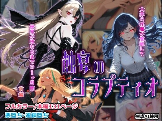 蝕宴のコラプティオ 大罪の淫魔が覚醒して世界が堕ちるまでの1ヶ月間・前編【しにもの❤ファンタジー】レビュー