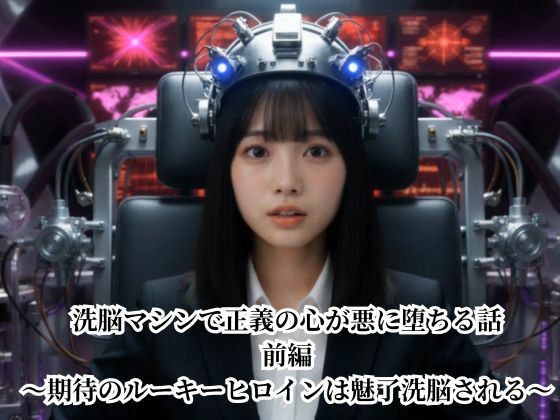 洗脳マシンで正義の心が悪に堕ちる話 前編 〜期待のルーキーヒロインは魅了洗脳される〜【悪堕ち研究員❤動画・アニメーション】レビュー