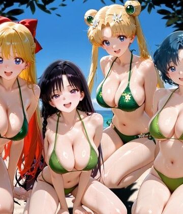ビーチで出会った美女をナンパしてメス堕ちさせた話 セー○ームーン【ちこりこ❤変身ヒロイン】レビュー