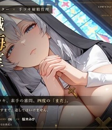 【無表情シスター×手コキ射精管理】「まだ、赦しません」白手袋の審問で四度寸止めされる、赦しの夜【だーくねす❤シスター】レビュー