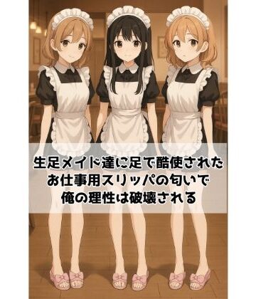 【足の匂いフェチ】生足メイド達に足で酷使されたお仕事用スリッパの匂いで俺の理性は破壊される【靴中湿地帯❤制服】レビュー