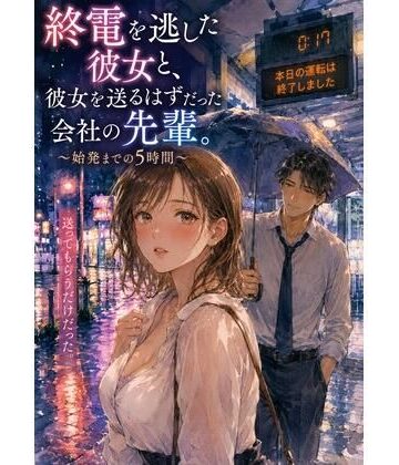 終電を逃した彼女と、彼女を送るはずだった会社の先輩。 〜始発までの5時間〜【深夜の読書室❤ノベル】レビュー
